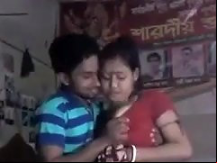Desi Couple Boobs Pressing Hard