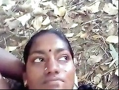 Indian Maid With Farm Owner In His Farm