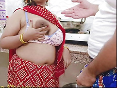Kitchen Mein Chowmin Bana Rahi Desi Sister Ko Bhai Ne Ghodi Bana Kar Lapa Lap Choda